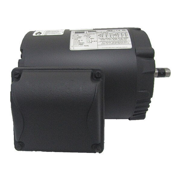 3-Phase General Purpose Motor, 1/4 HP, 56C Frame, 230/460V AC Voltage, 1,780 Nameplate RPM
