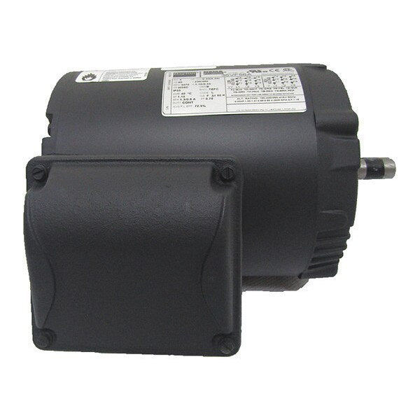 3-Phase General Purpose Motor, 1/3 HP, 56C Frame, 208-230/460V AC Voltage, 3,500 Nameplate RPM