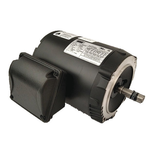 3-Phase General Purpose Motor, 1/2 HP, 56C Frame, 230/460V AC Voltage, 1,760 Nameplate RPM