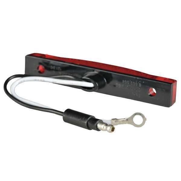 Clearance Marker Light, LED, 0.6In H, Red