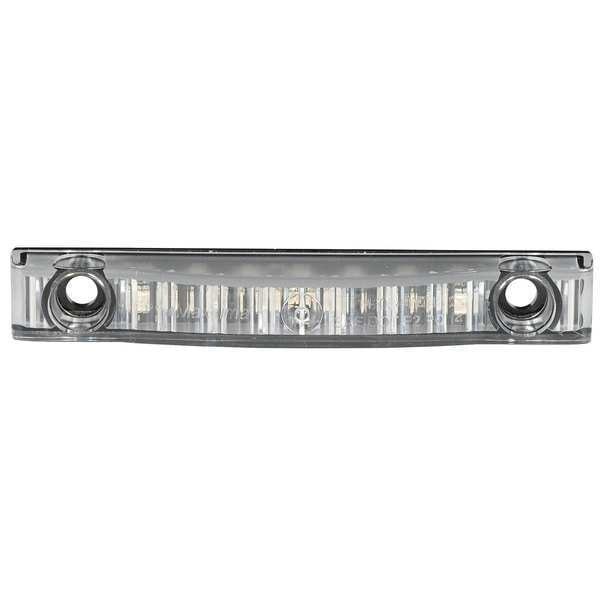 Clearance Marker Light, LED, 0.6In H, Clear