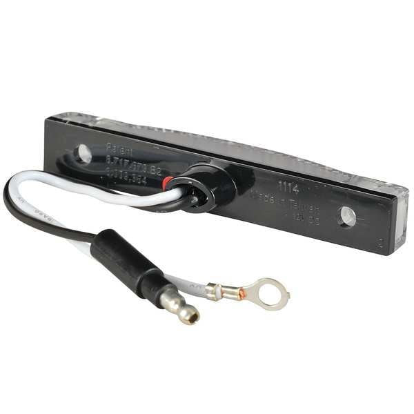 Clearance Marker Light, LED, 0.6In H, Clear