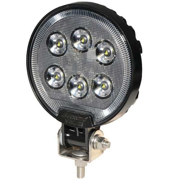 Work Light, Round, Clear Lens, 1200 Lumens