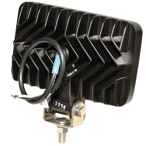 Work Light, Rectangular, Clear, 1200 Lumens