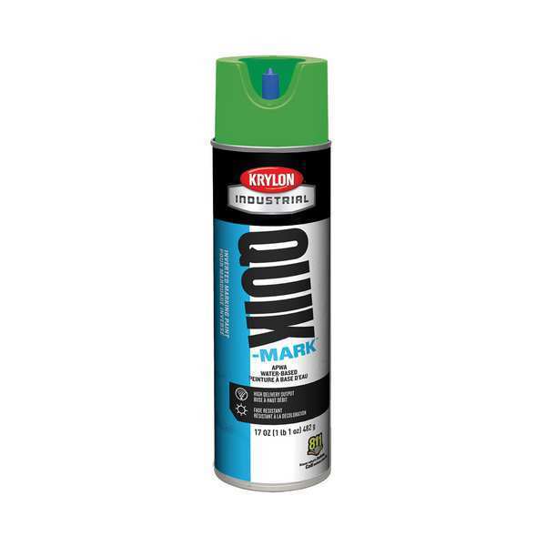 Inverted Marking Paint, 17 oz., Green, Water -Based