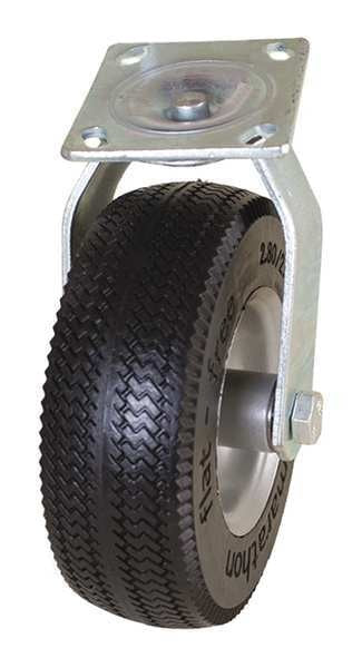 Pneumatic Caster, Light-Duty, 8-1/2