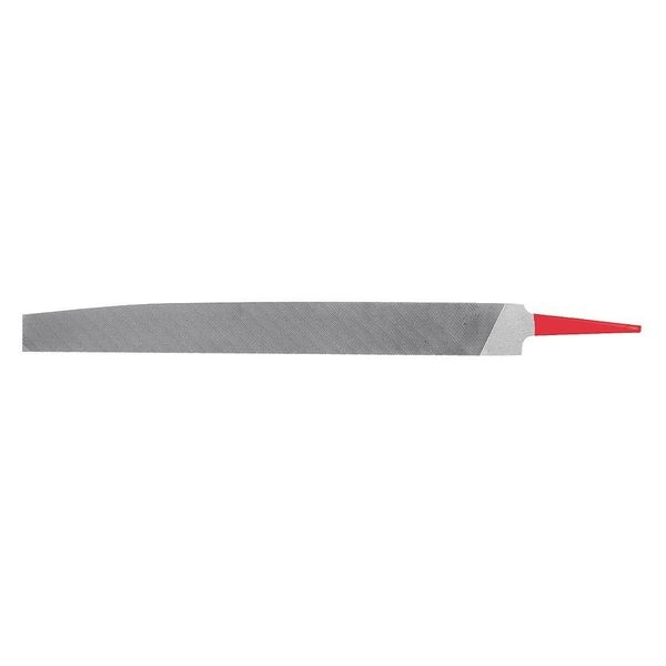 Knife File, Smooth/Double, 8in.L, Nat.
