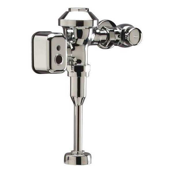 1.0 gpf, Urinal Automatic Flush Valve, Chrome, 3/4 in IPS