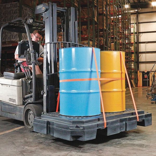 Spill Containment Pallt, 2-Drum, 66
