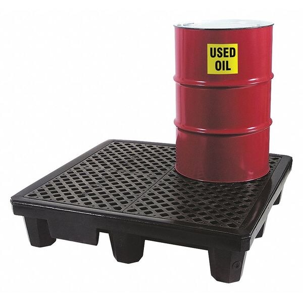 Spill Containment Pallet, 4-Drum, 53