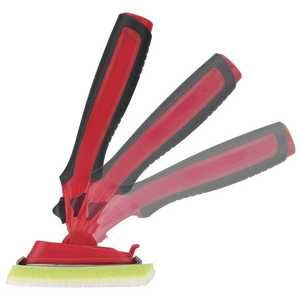 Paint Pad, 3-3/4in. Lx9in. W, Plastic, Red