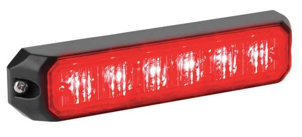 Perimeter Light, LED, Hood Mt, Red, 5 In