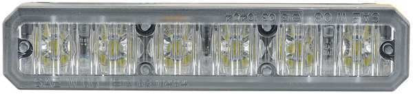 Perimeter Light, LED, Hood Mt, Red, 5 In