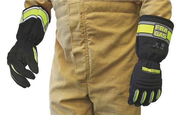 Flame and Heat Resistant Gloves, PR