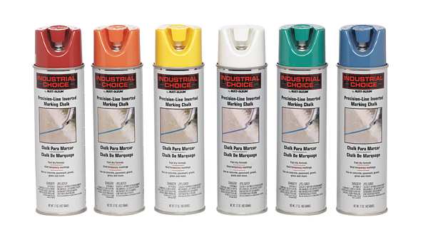 Inverted Marking Paint, 17 oz., Red, Water -Based