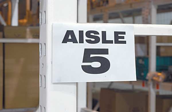 Aisle Sign Kit, Pk10