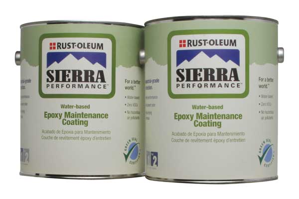 Epoxy Activator and Finish Kit, OSHA Safety Red, Gloss, 1 gal, 230 to 340 sq ft/gal, Sierra Series