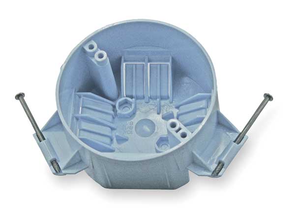 Electrical Box, 3-1/2 in. Round, 20 cu in