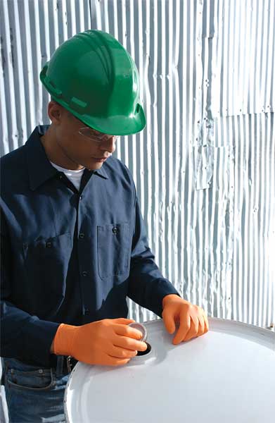 Microflex Disposable Nitrile Gloves, Exam Grade, Powder-Free, L, (9), Hi-Vis Orange, 100 Pack