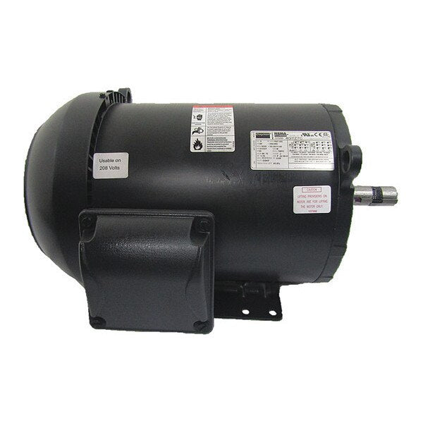 3-Phase General Purpose Motor, 10 HP, 213/5T Frame, 208-230/460V AC Voltage, 3,485 Nameplate RPM