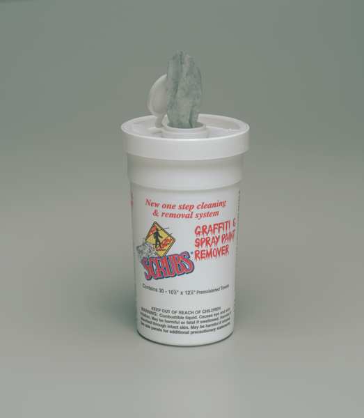 Graffiti and Paint Remover Towels