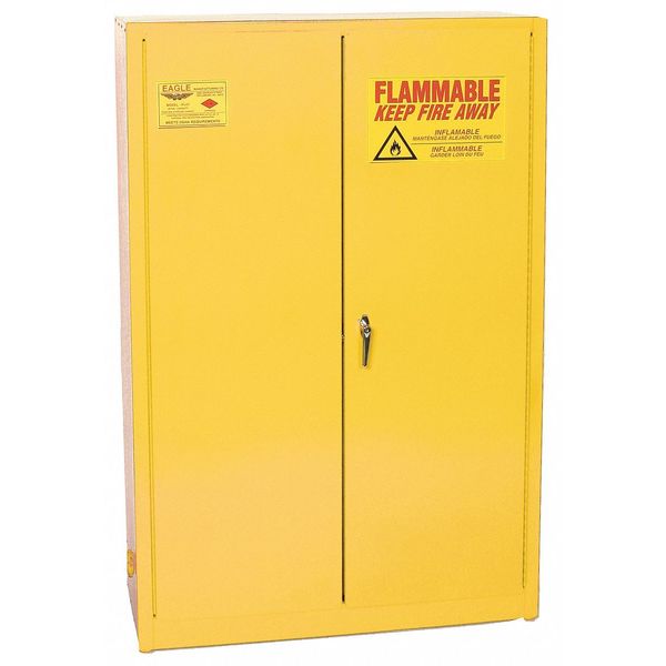Paints and Inks Cabinet, 60 Gal., Yellow
