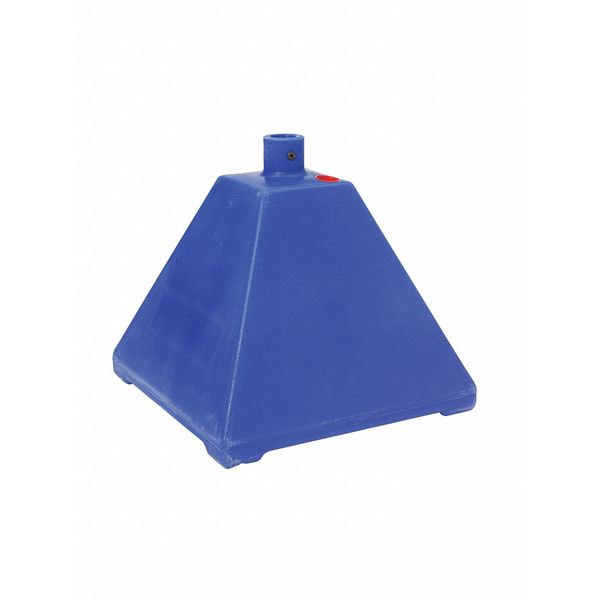 Sign Base, Polyethylene, Blue
