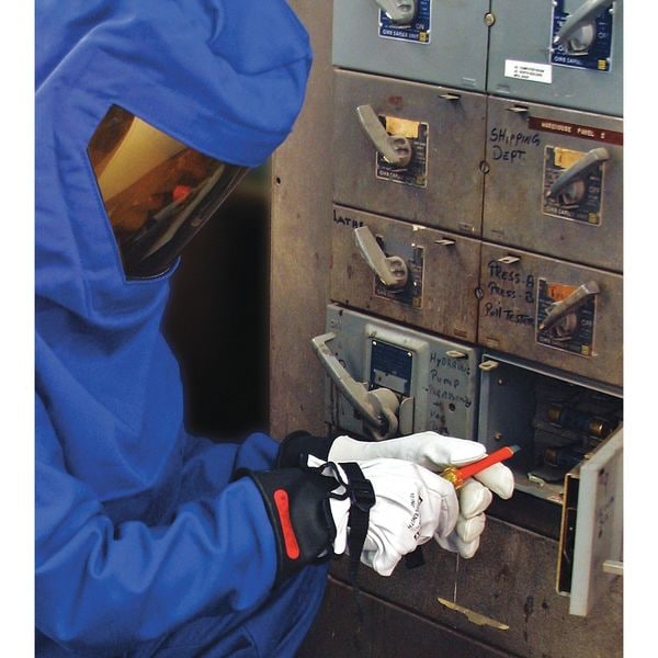 Electrical Gloves, Class 00, Red, Sz 10, PR