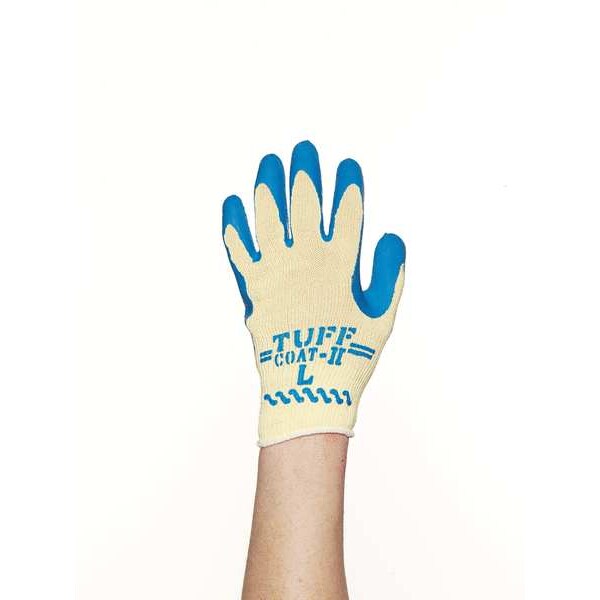 Cut Resistant Gloves, Yellow/Blue, XL, PR