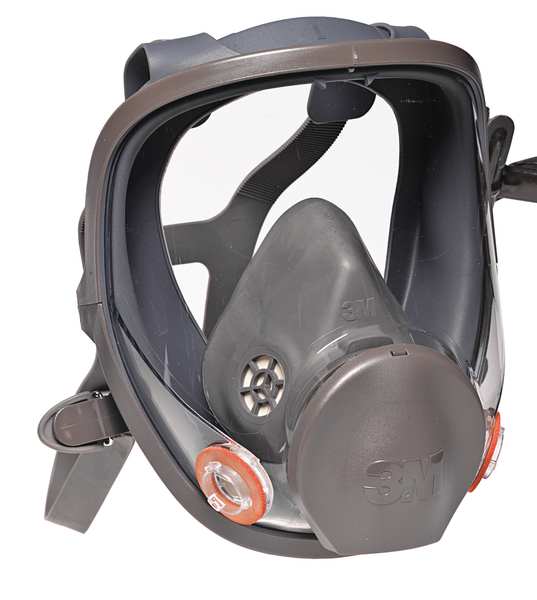 Full Facepiece Reusable Respirator, With Cool Flow Valve, 6000 Series, Size Medium