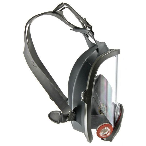 Full Facepiece Reusable Respirator, With Cool Flow Valve, 6000 Series, Size Large