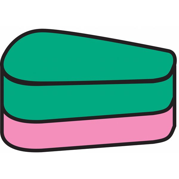 Combination Cartridge/Filter, Bayonet, AM, MA, P100, Green, Magenta, 2 PK, NIOSH