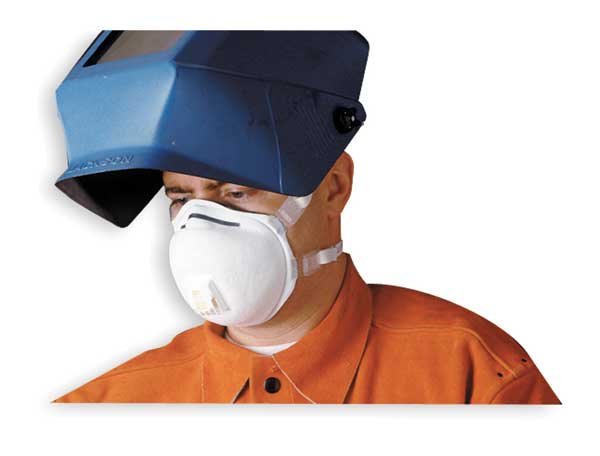 N95 Disposable White Particulate Respirator w/ Valve 10pk.