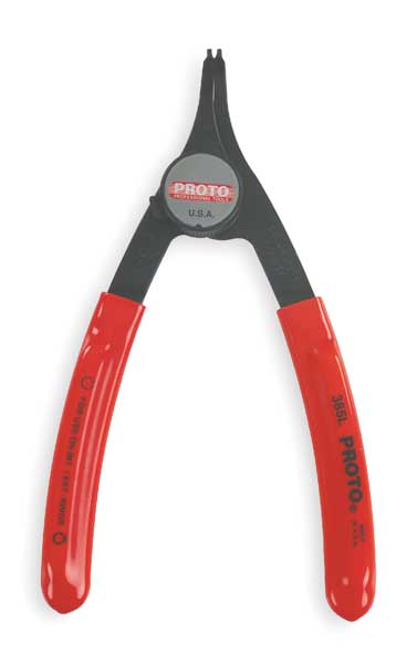 Retaining Ring Pliers, 0.070In Tip, 18 Deg