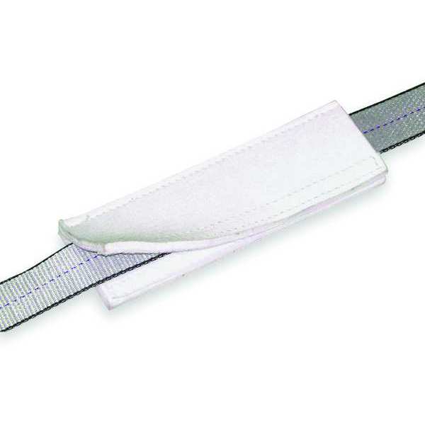 Wear Pad, 4 In X 12 In, White