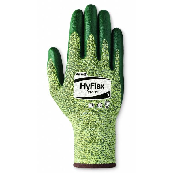 Cut Resistant Coated Gloves, A5 Cut Level, Nitrile, XS, 1 PR