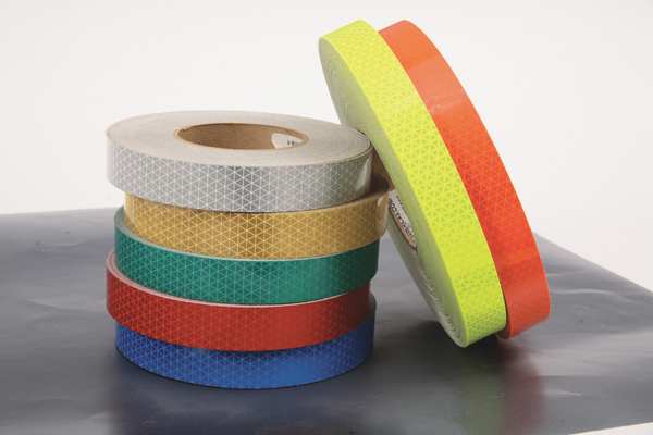 Reflective Tape, W 1 In, White