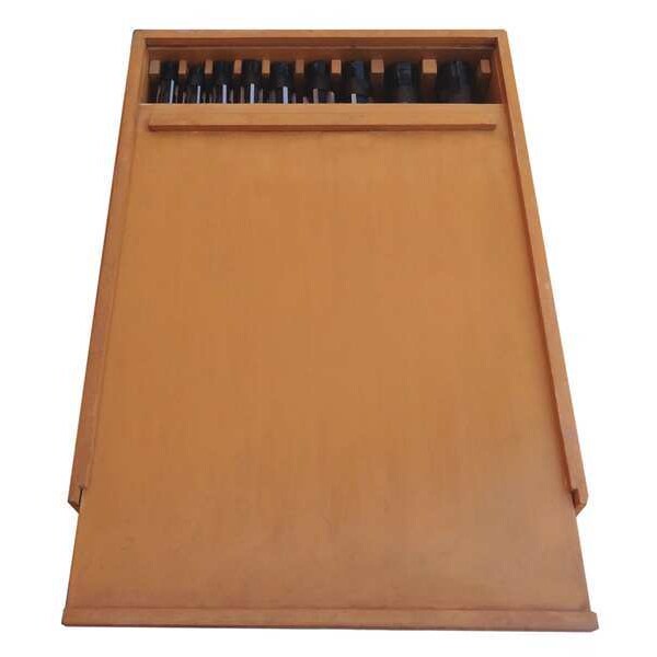 Adjustable Hand Reamer Set, HSS, 16 Pcs