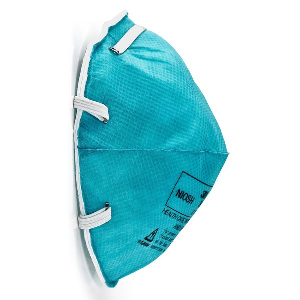 N95 Disposable Healthcare Respirator, Universal, Green, PK20