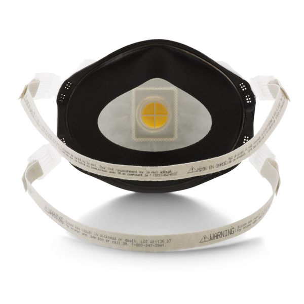 P100 Disposable White Particulate Respirator w/ Valve