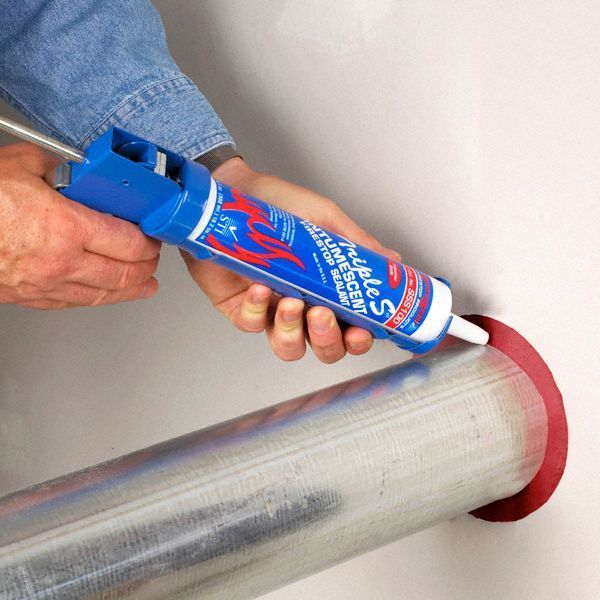 Fire Barrier Sealant, 29 oz., Red