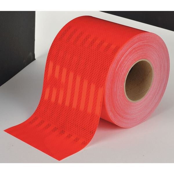 Conspicuity, Cont, 6 In, Red, Emergency