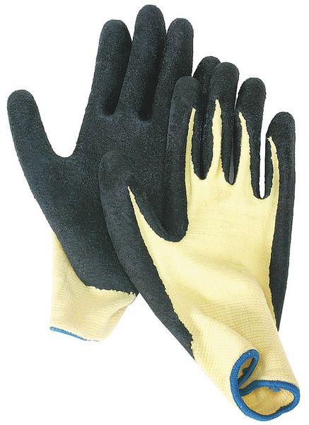 Cut Resistant Coated Gloves, A2 Cut Level, Nitrile, L, 1 PR