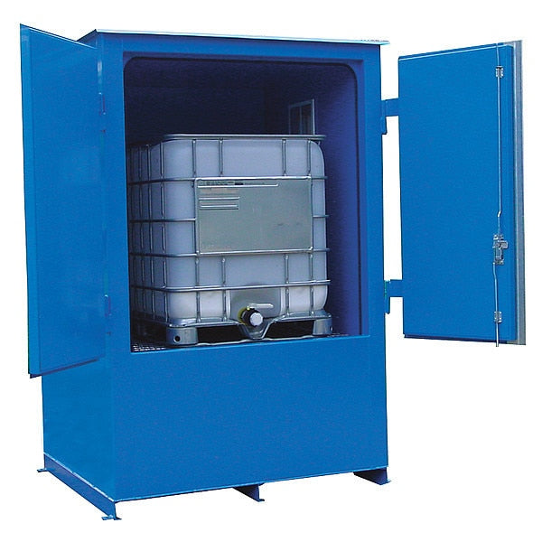 1 IBC Tote Locker, Blue