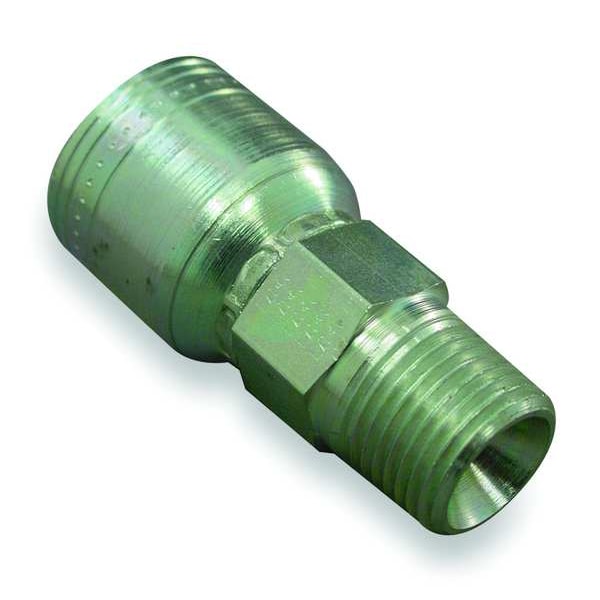 Hydraulic Hose Fitting, Crimpable