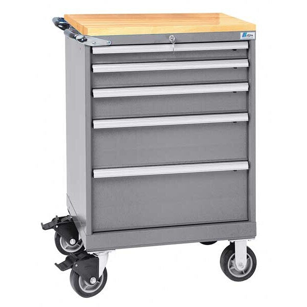 Mobile Service Bench, 165 lb., Light Gray