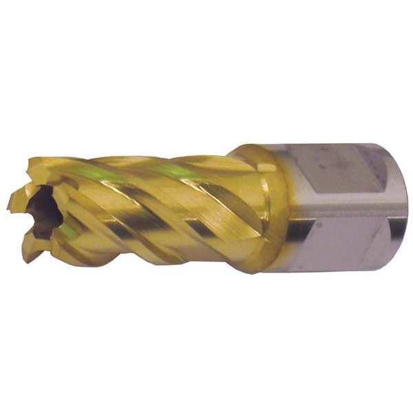Annular Cutter, M42 TiN, 1 1/2 Dia, 1 D