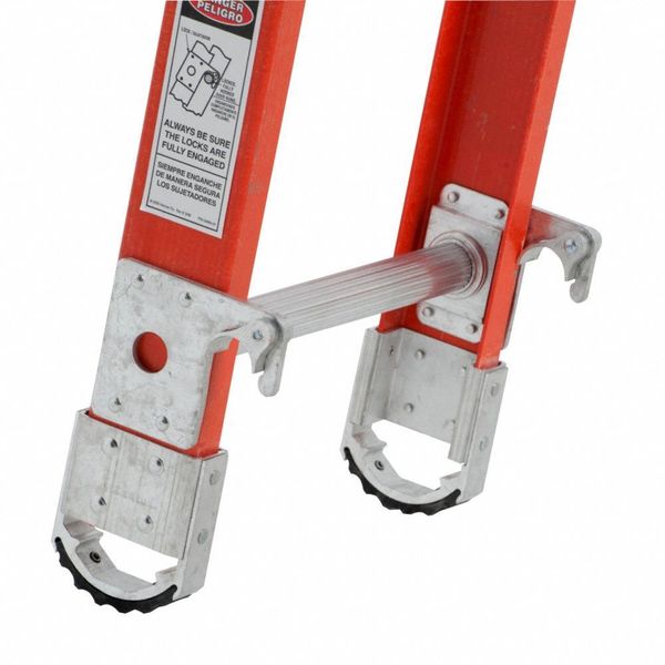 Fiberglass, Multipurpose Ladder, 375 lb Load Capacity