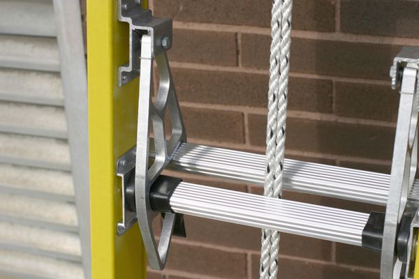 Fiberglass Extension Ladder, 300 lb Load Capacity