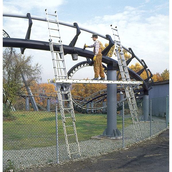 28ft Extension Ladder, Aluminum, Type IA